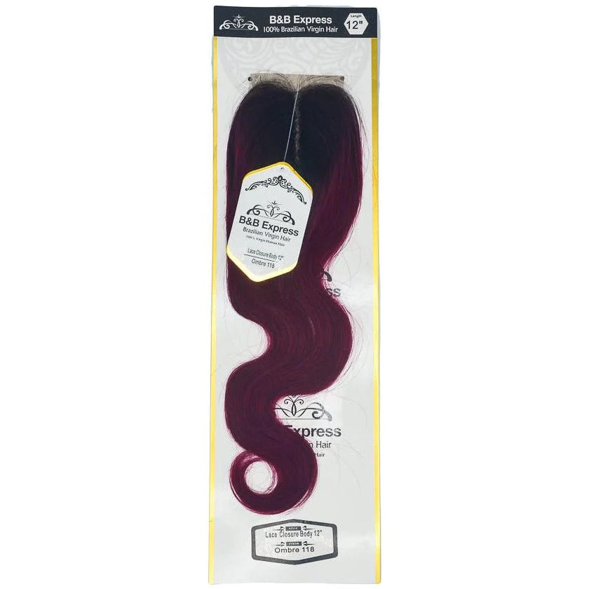 B & B Express 4x4 Lace Closure - Color Closures - Image 7