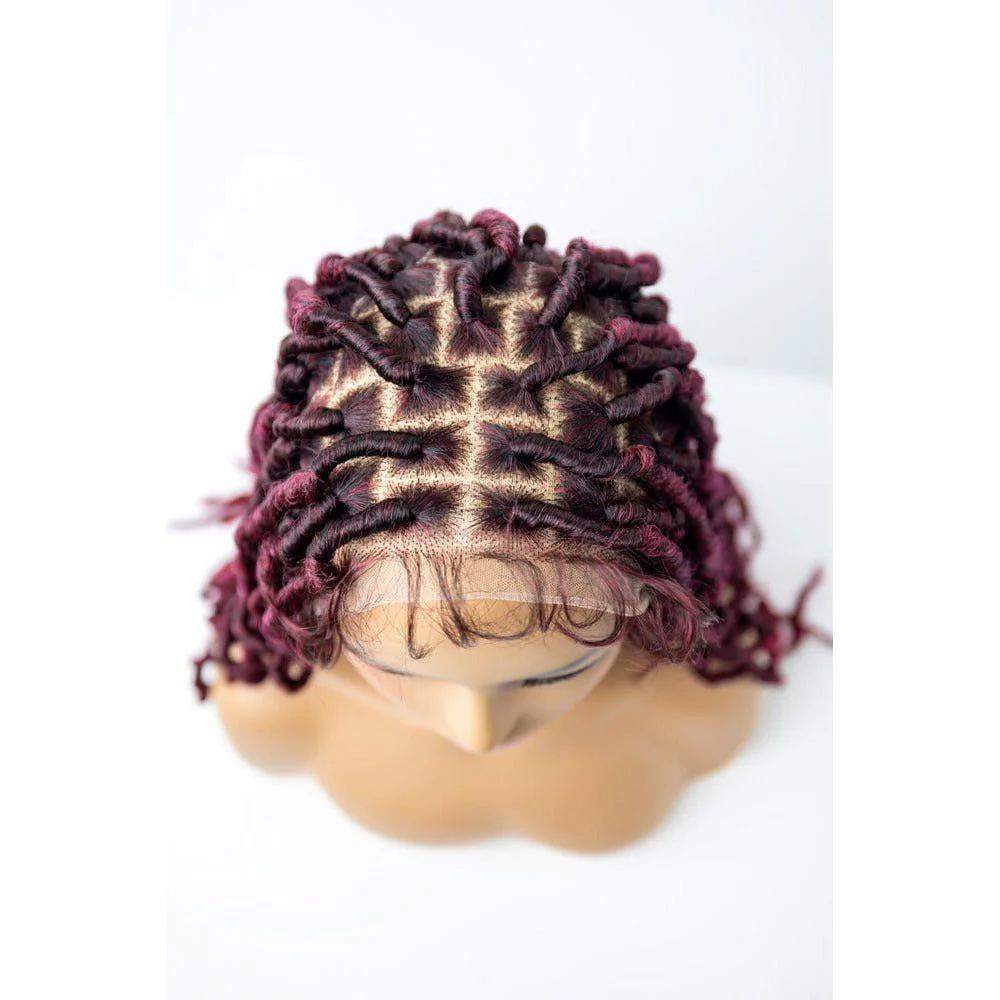 B & B Knotless Synthetic 100% Full HD Lace Wig - Knotless Loc - Image 5