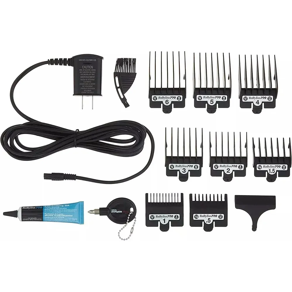 BaBylissPRO BLACKFX Metal Collection Cordless Clipper FX787BN - Image 4