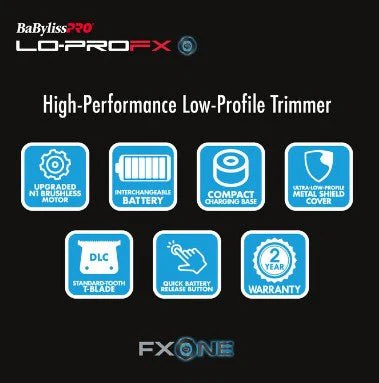 BaBylissPRO FX-ONE Lo-ProFX Hair Trimmer - Image 5