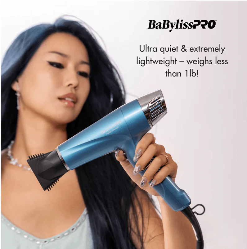 BaBylissPRO Nano Titanium Dual Ionic Dryer – 1875W - Image 7