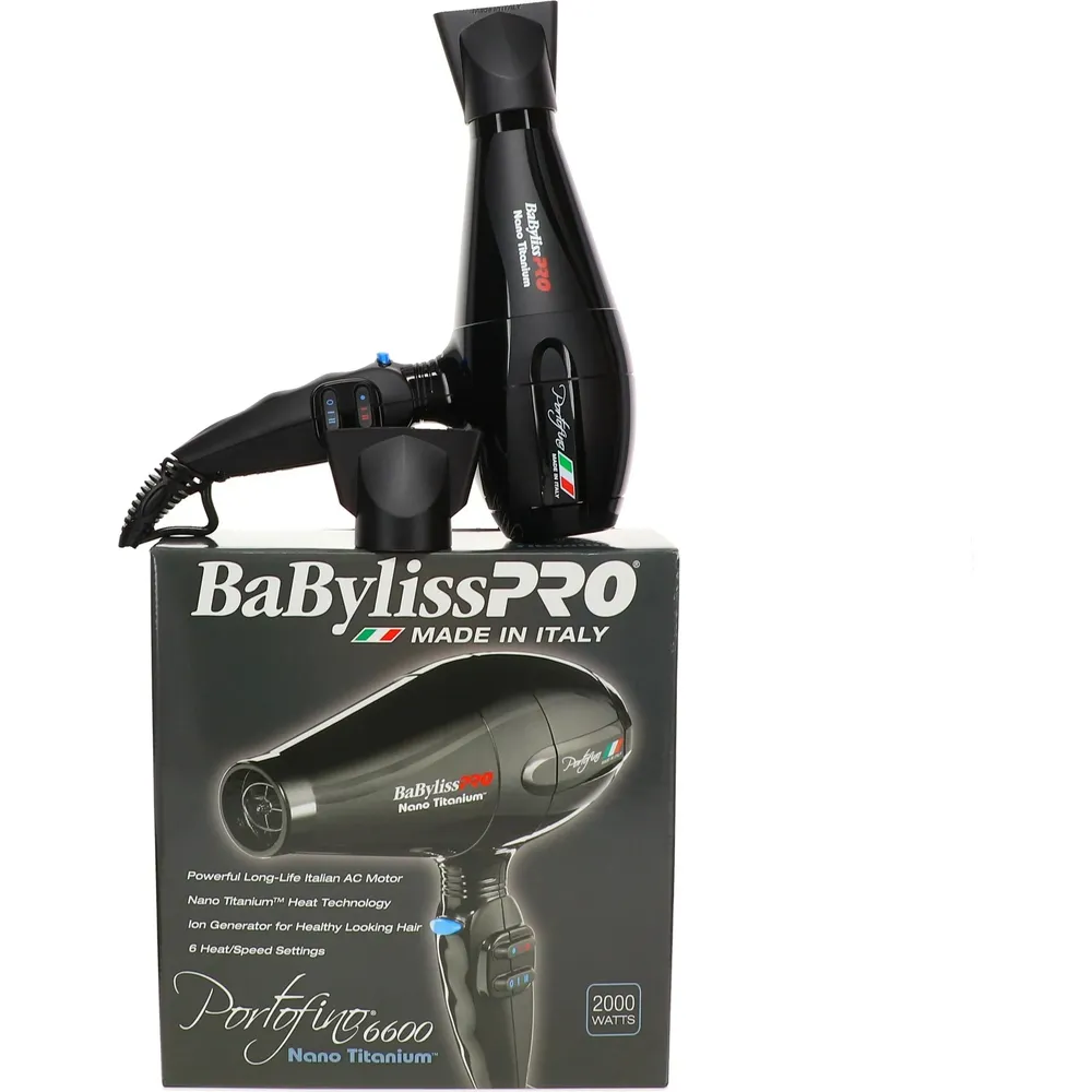 BaBylissPRO Nano Titanium Portofino Full-Size Hair Dryer – 2000W - Image 4