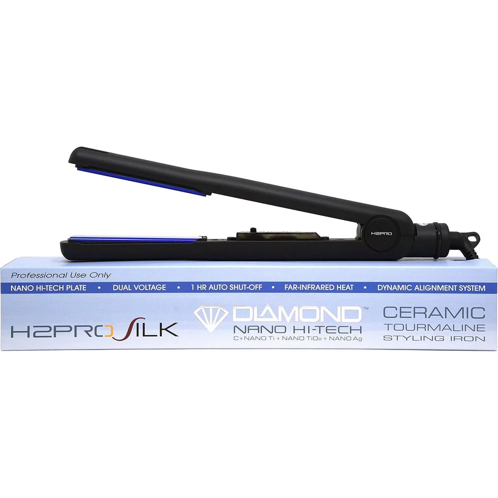 H2PRO Silk Ceramic Tourmaline Styling Iron 3 Colors - Image 3