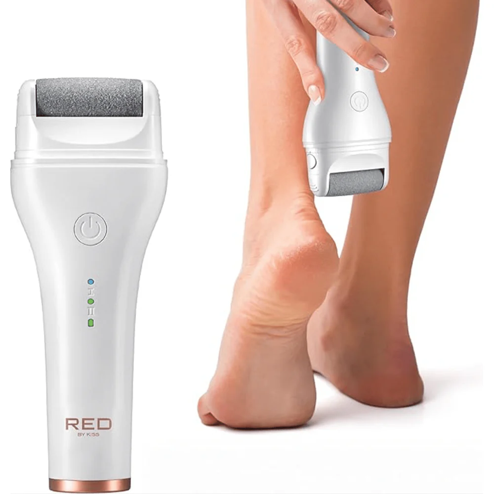 Red by Kiss Cordless Foot Callus Remover – 2-Hour Runtime - Image 5
