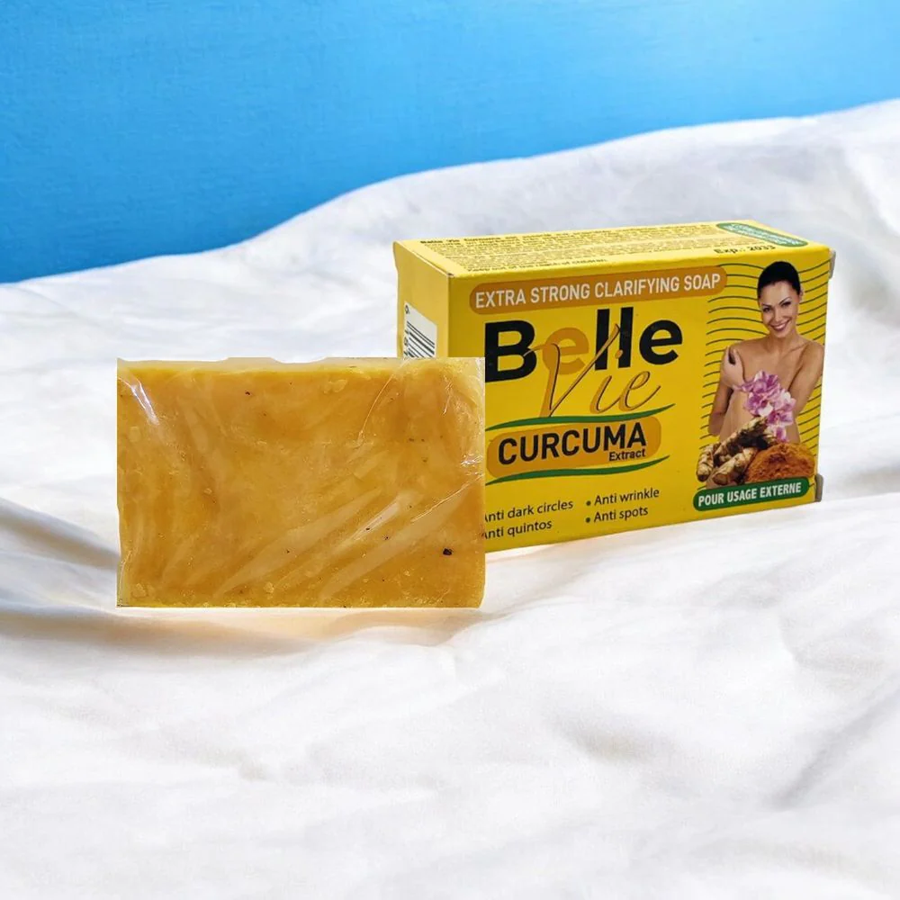 Bell-e Vie Exfoliating Soaps – Turmeric & Tomato