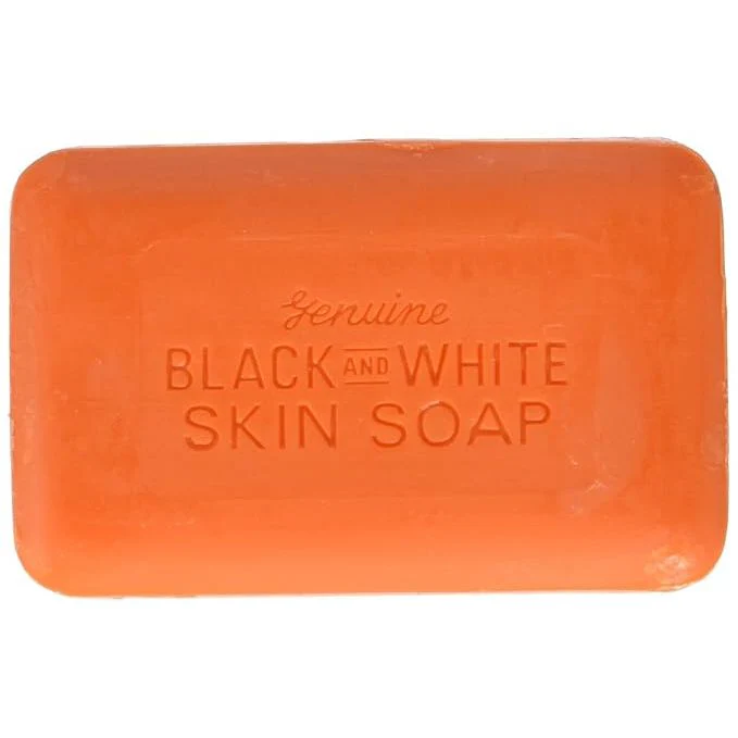 Black and White Skin Soap – 3.5 oz - Image 2