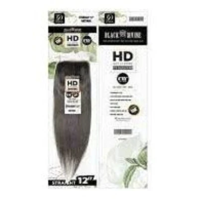Black Divine 13A 4x5 100% Human Hair HD Closure - Straight