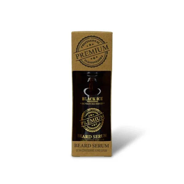 Black Ice Beard Serum β Boost Growth & Shine 1 oz - Image 3