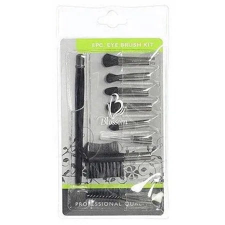 Blossom 8-Piece Brush Set – Flawless Makeup Tools - Image 3