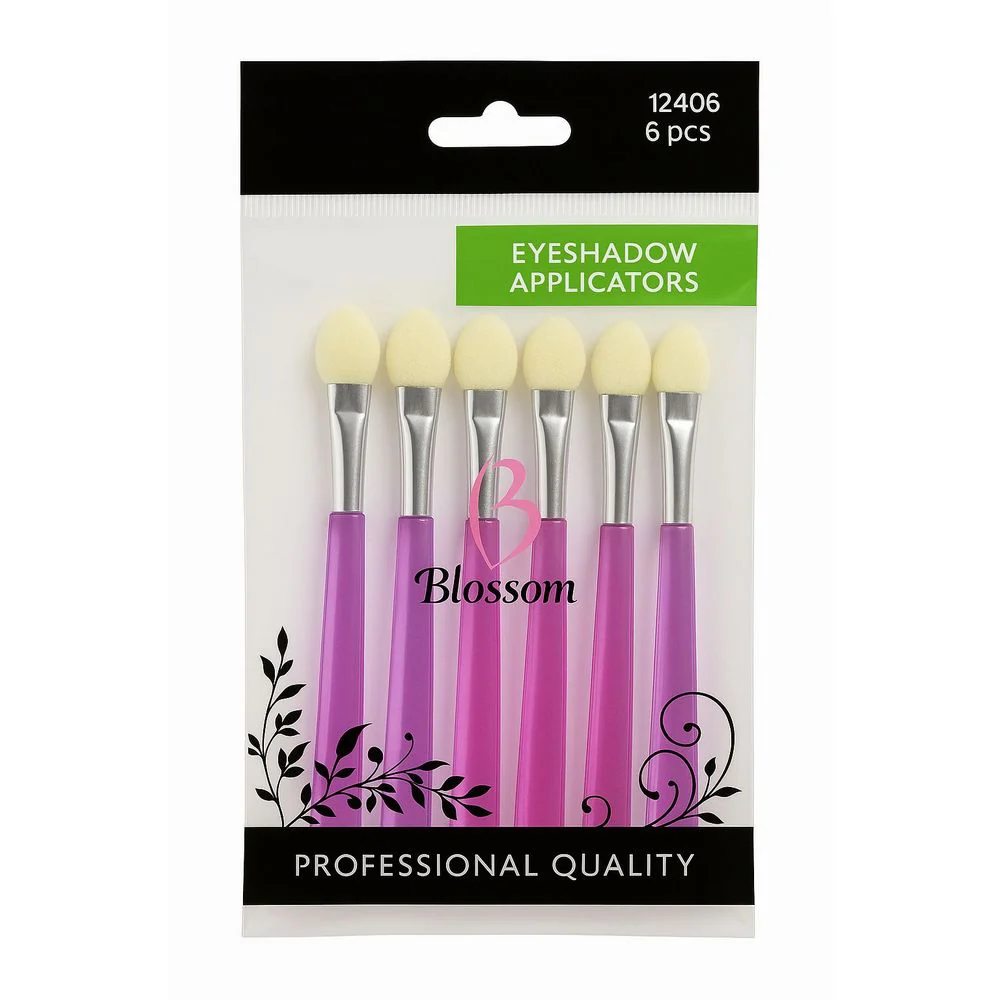 Blossom Eyeshadow Applicator – Precision & Soft Touch, 6 pcs