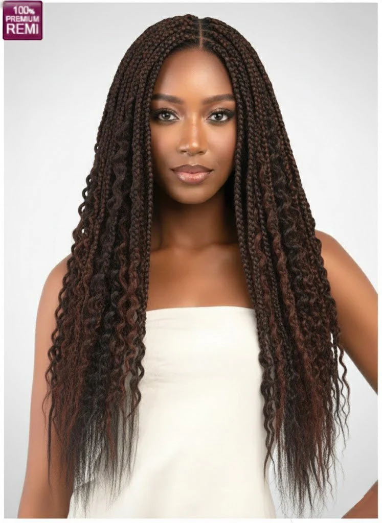 Bobbi Boss Indiremi Seamless Crochet Deep Wave - 18" - Image 3