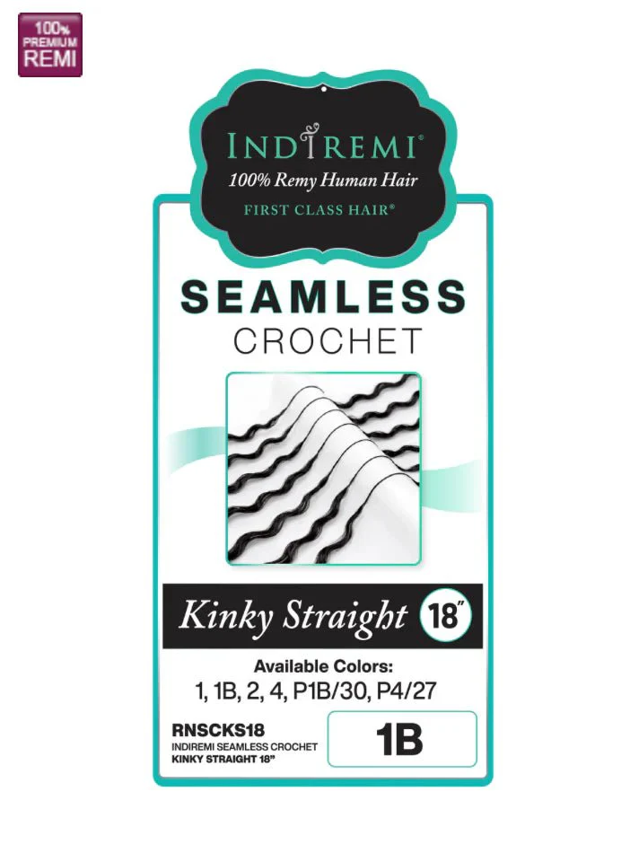 Bobbi Boss Indiremi Seamless Crochet Kinky Straight - 18" - Image 3