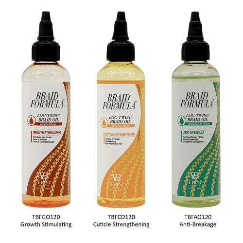 Braid Formula Braid Oil – Anti‑Breakage, Cuticle Strengthening, Growth Stimulating – 4 oz