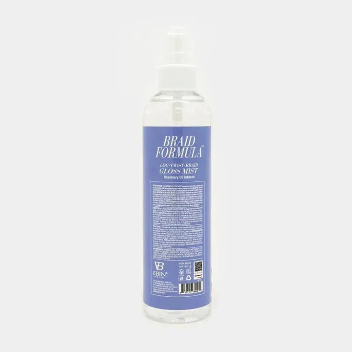 Braid Formula Gloss Mist – Rosemary Oil / Citrus Oil / Aloe Infused – 8.5 oz - Image 2