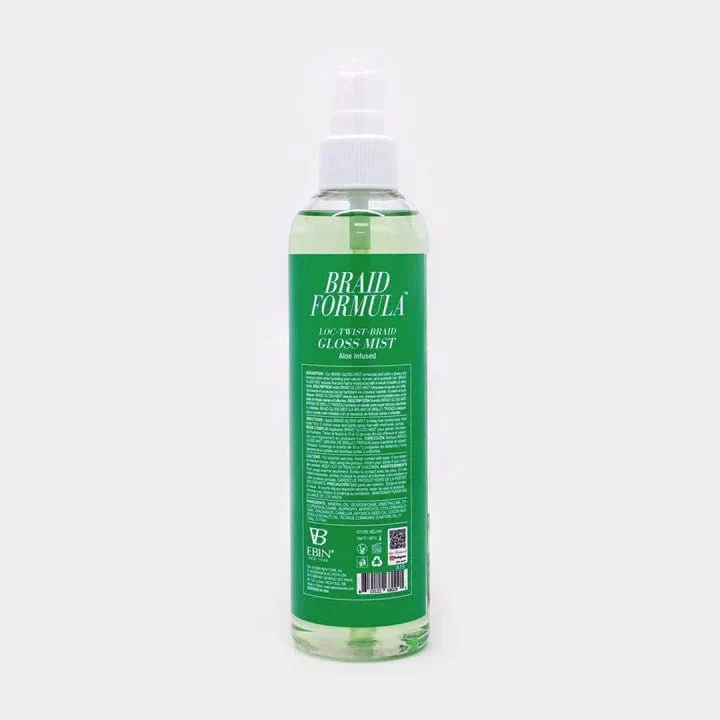 Braid Formula Gloss Mist – Rosemary Oil / Citrus Oil / Aloe Infused – 8.5 oz - Image 4
