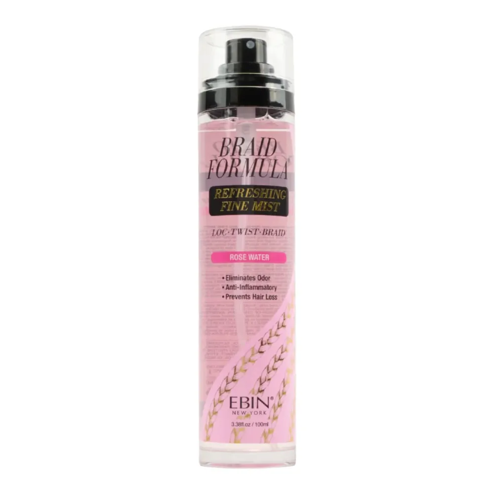 Ebin Braid Formula Refreshing Mist – Soothes Scalp & Revives Braids – 3.38 oz - Image 3