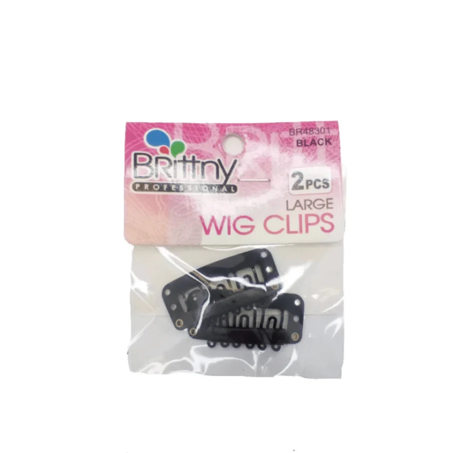 Brittny Wig Clips for Secure Hair Attachment - 2pcs