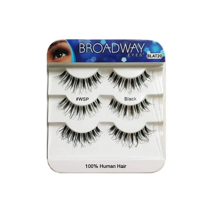 Broadway Eyes 100% Human Hair Strip Lashes – 3 Pack - Image 5
