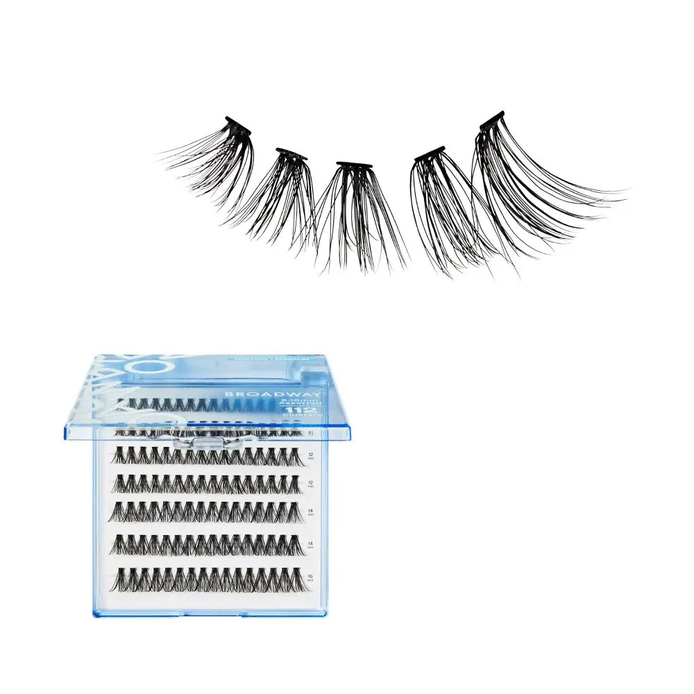 Broadway Natural DIY Cluster Lashes – 112-140pcs - Image 11