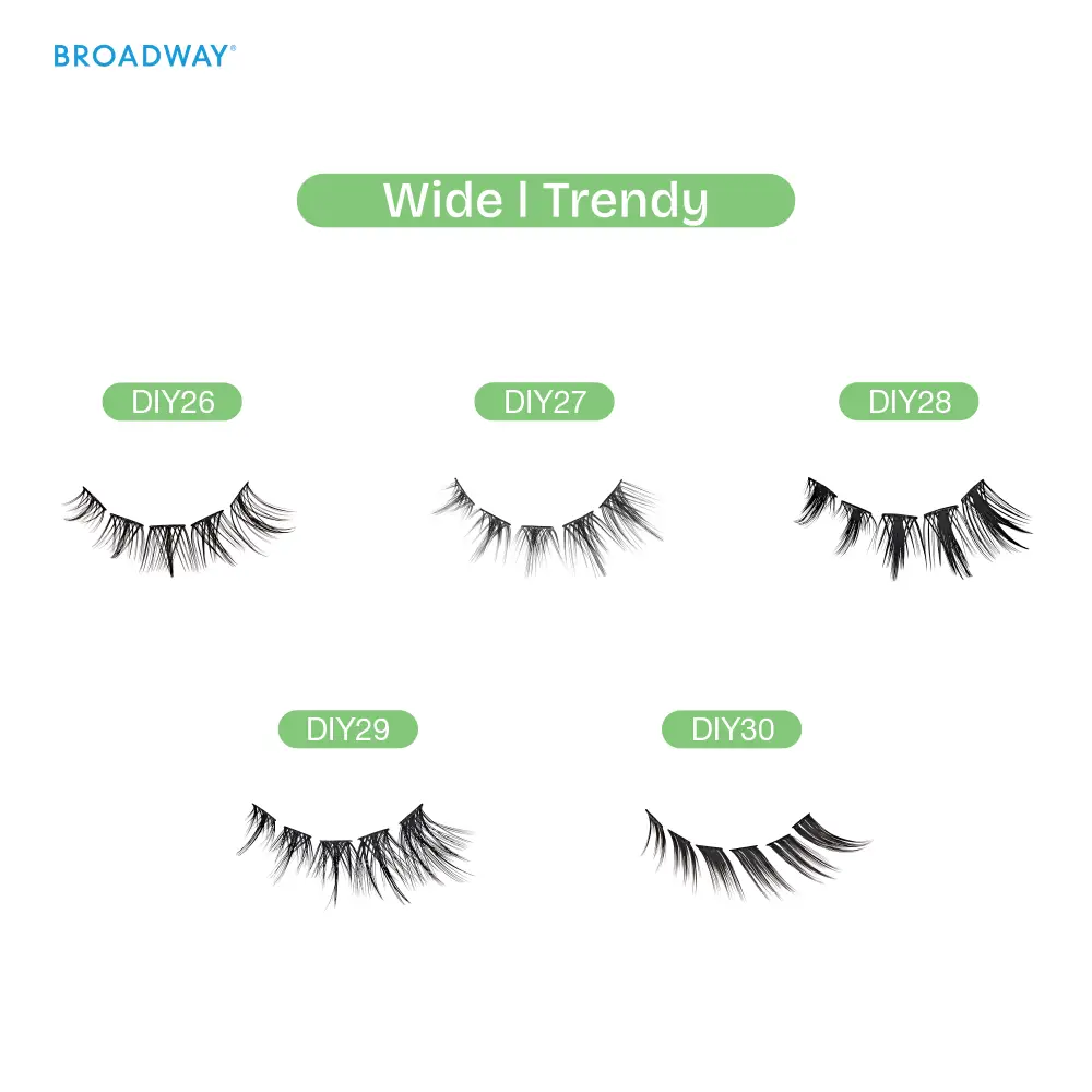 Broadway Trendy DIY Cluster Lashes β (70β112pcs) - Image 5