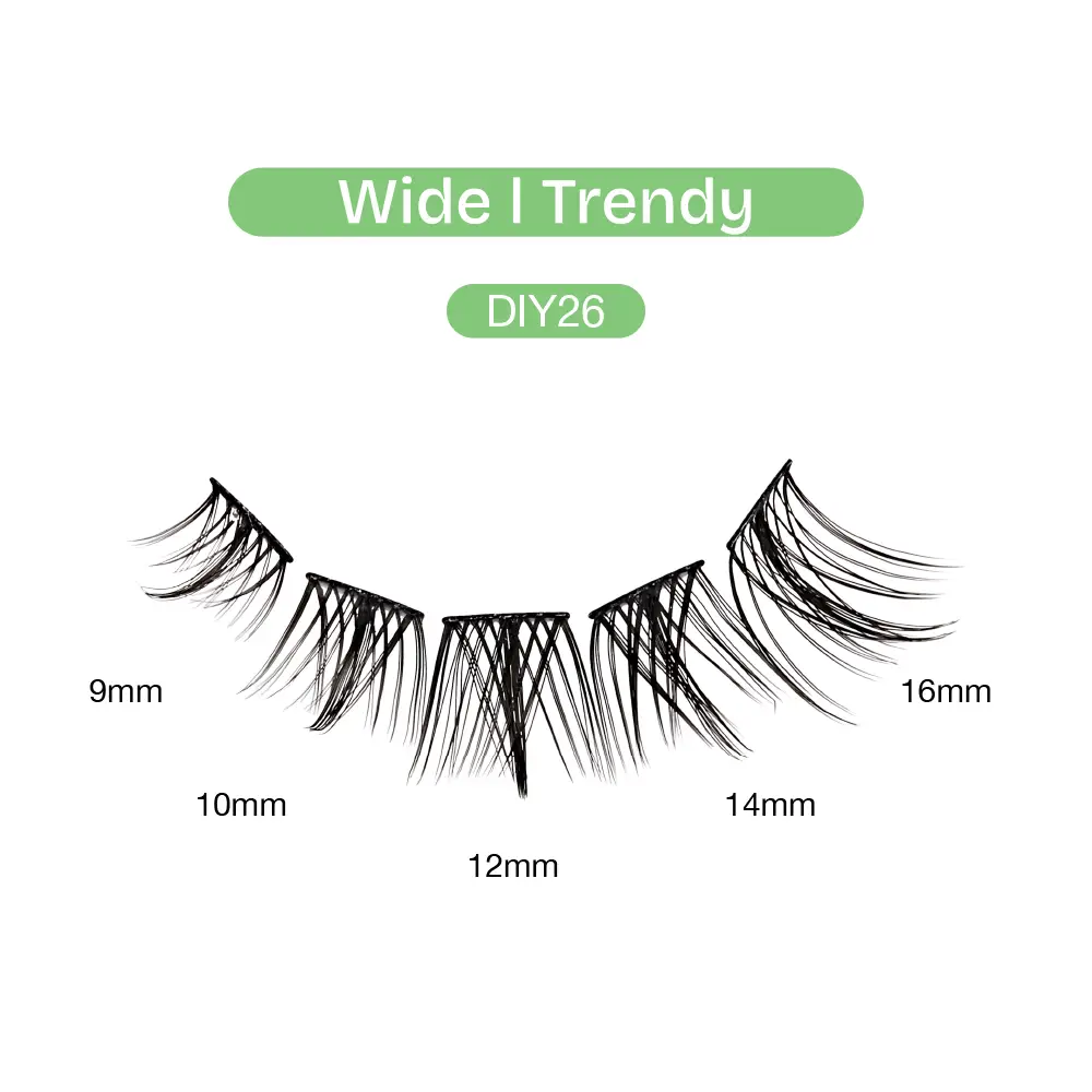 Broadway Trendy DIY Cluster Lashes β (70β112pcs) - Image 6