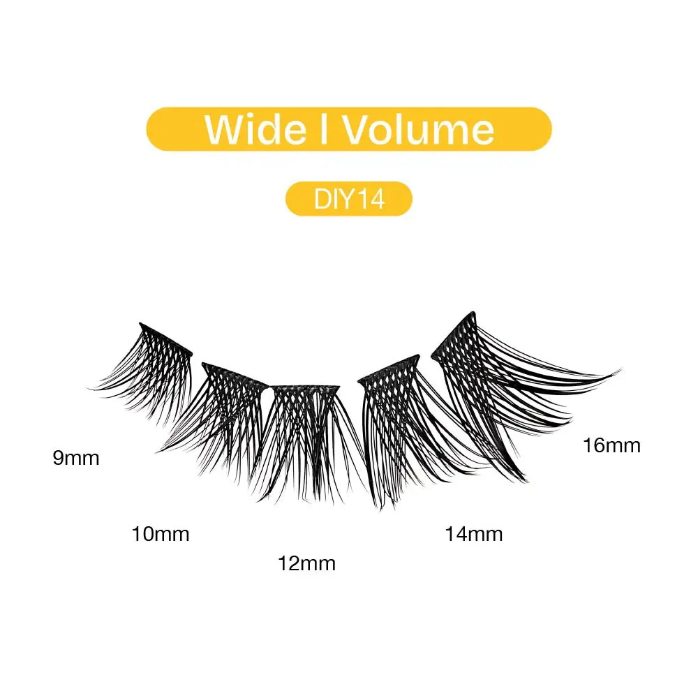 Broadway Volume DIY Cluster Lashes – Bold (56–84pcs) - Image 11