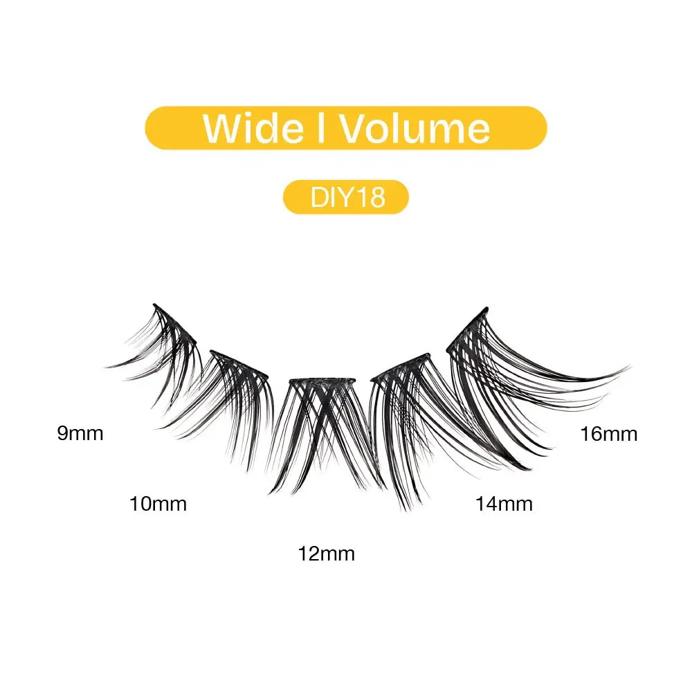 Broadway Volume DIY Cluster Lashes – Bold (56–84pcs) - Image 19
