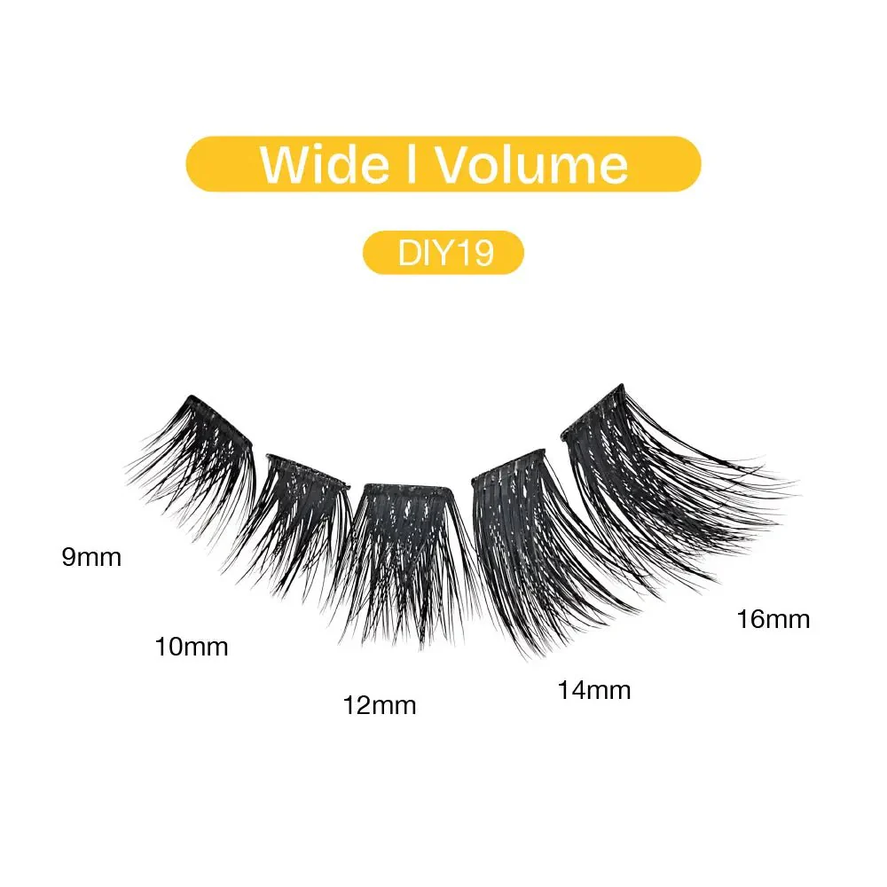 Broadway Volume DIY Cluster Lashes – Bold (56–84pcs) - Image 21