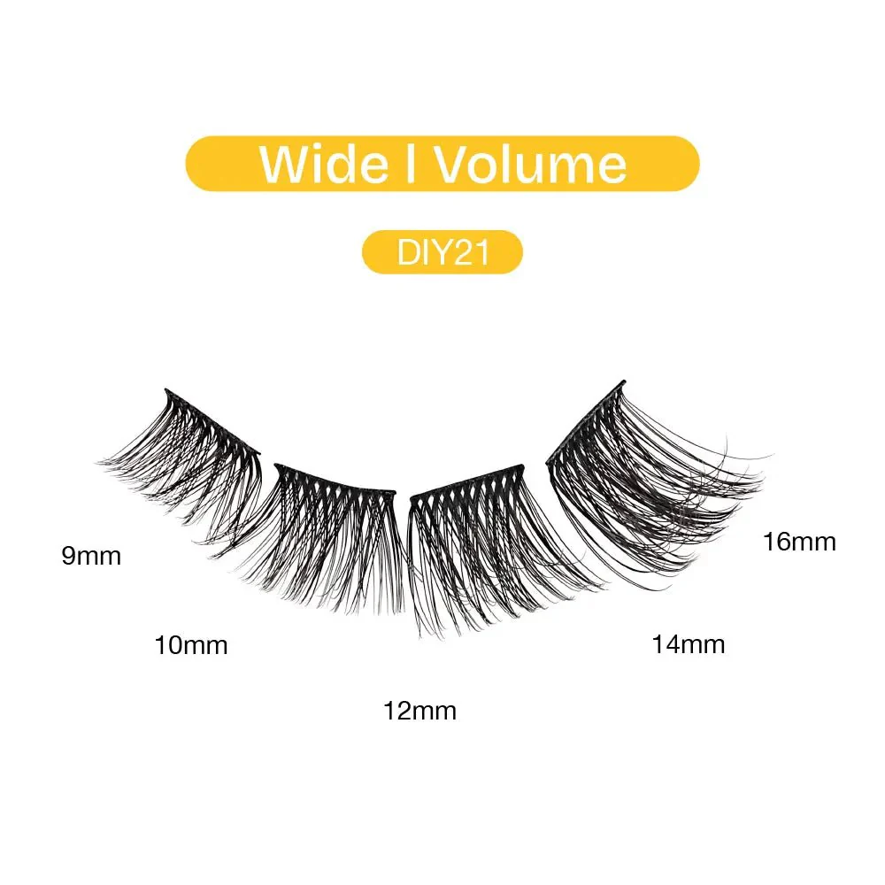 Broadway Volume DIY Cluster Lashes – Bold (56–84pcs) - Image 25