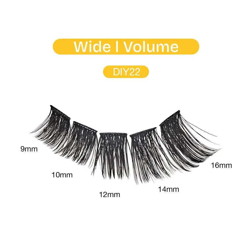 Broadway Volume DIY Cluster Lashes – Bold (56–84pcs) - Image 27