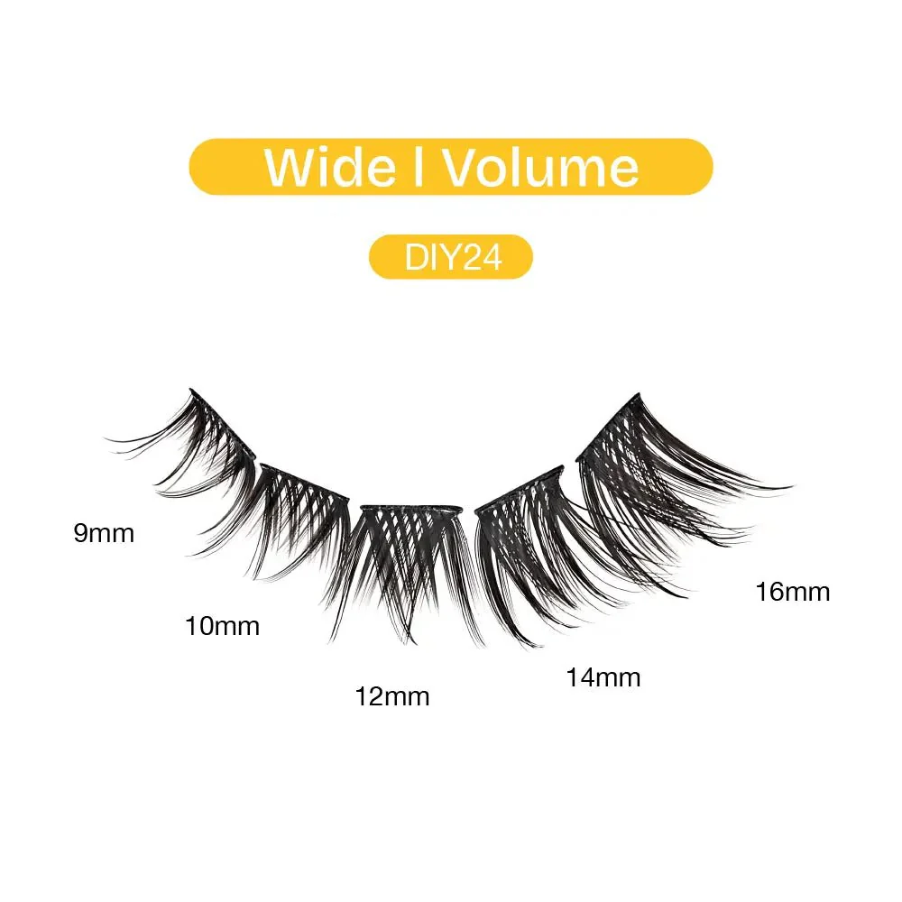 Broadway Volume DIY Cluster Lashes – Bold (56–84pcs) - Image 31