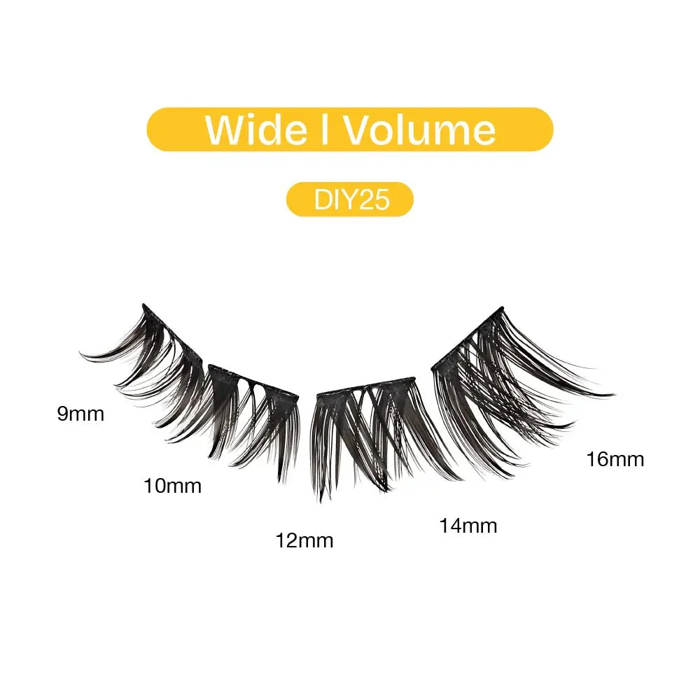 Broadway Volume DIY Cluster Lashes – Bold (56–84pcs) - Image 33