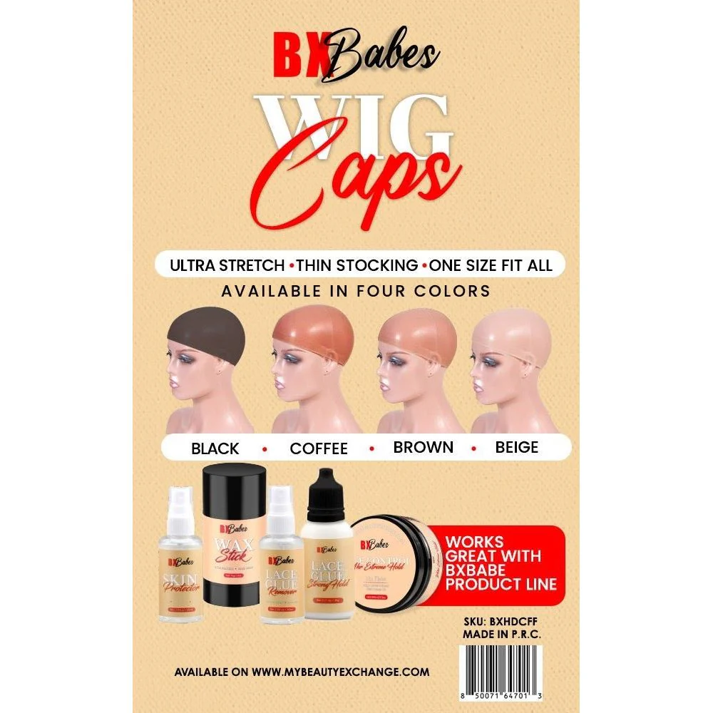 BxBabes Regular Wig Caps - 1 Dz - Image 11