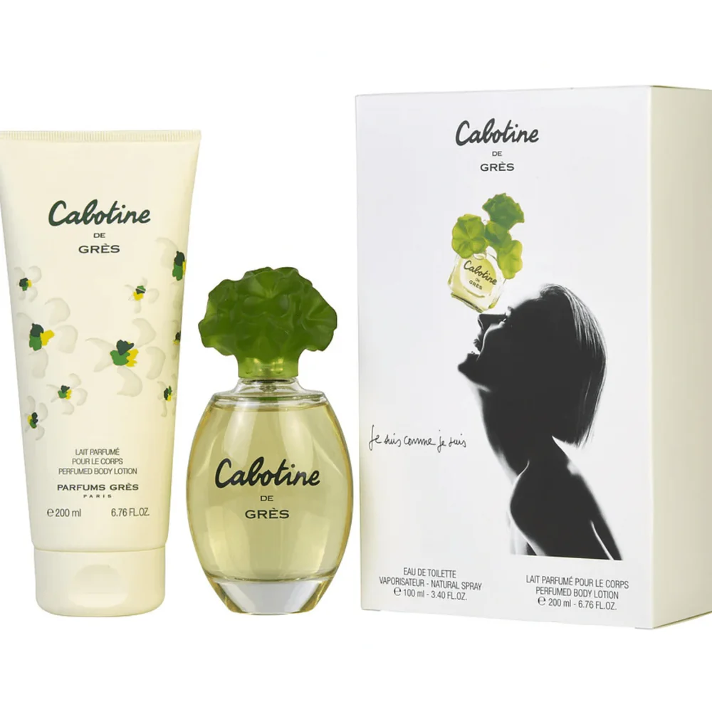 CABOTINE by Parfums Gres 2-Piece Gift Set – Eau De Toilette Spray 3.4 oz