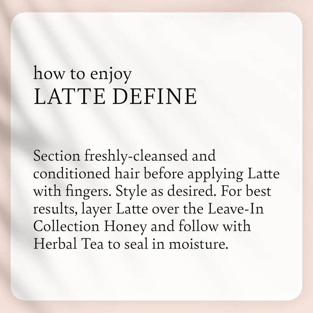 Camille Rose Latte Define Leave-In Styling Cream - 9 fl oz - Image 4