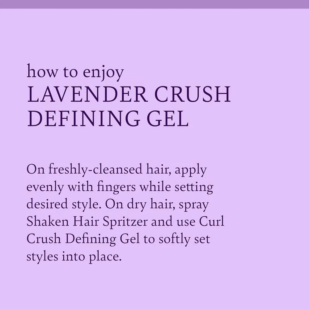Camille Rose Lavender Crush Curl Defining Gel - 12 oz - Image 5