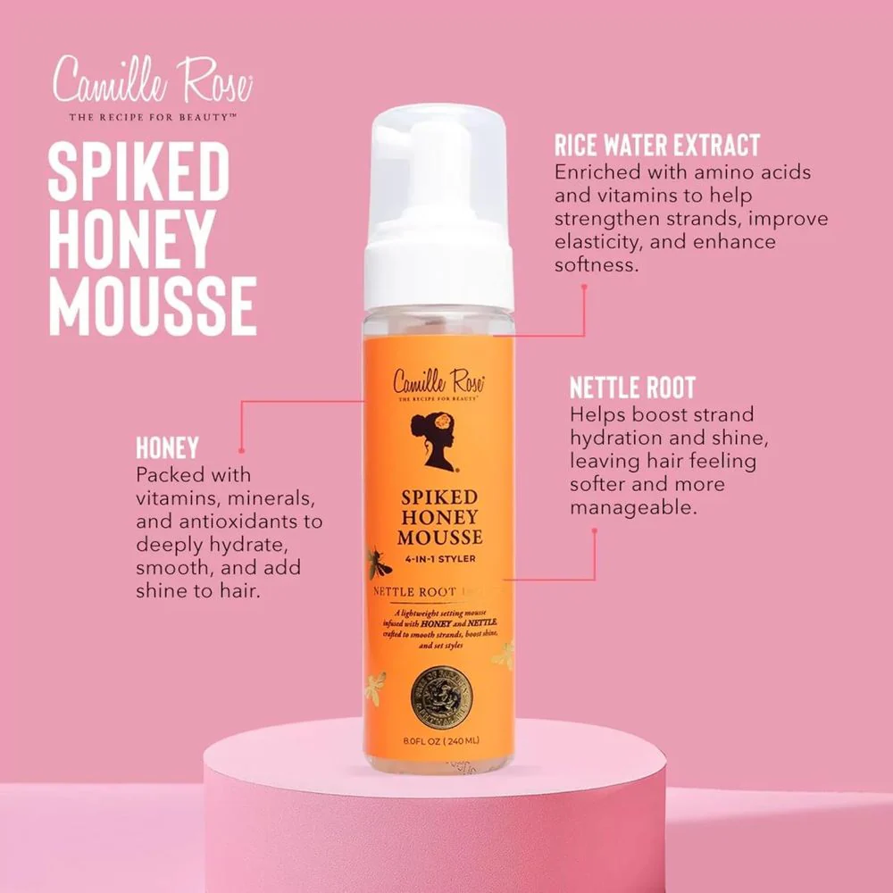 Camille Rose Spiked Honey Mousse - 8 fl oz - Image 3