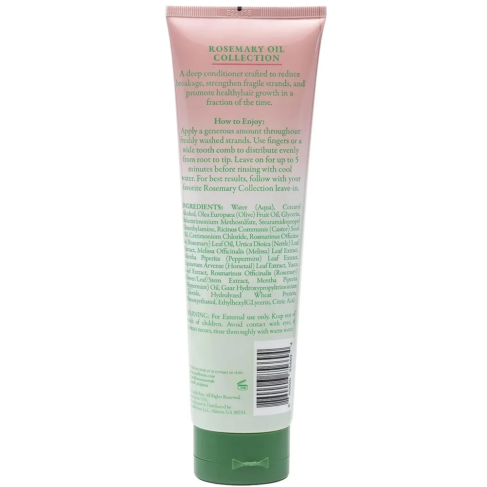 Camille Rose Rosemary Oil 5 Minute Hair Mask – 8.5 oz - Image 2