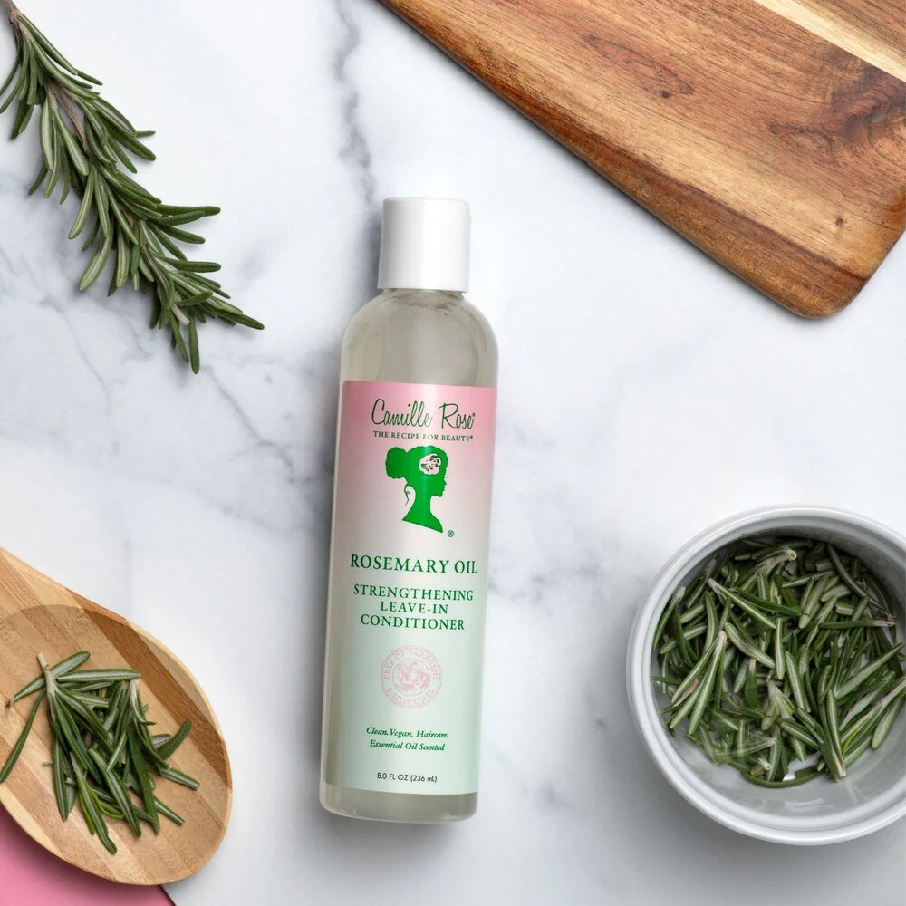Camille Rosemary Oil Strengthening Leave-In Conditioner – 8 oz - Image 4