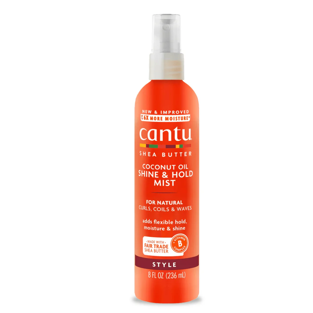 Cantu Coconut Oil Shine & Hold Mist – 8oz