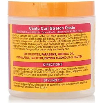 Cantu Jamaican Black Castor Oil Curl Stretch Paste 6oz - Image 3