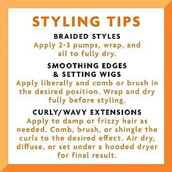 Cantu Protective Styles by Angela Setting Foam 8oz - Image 3