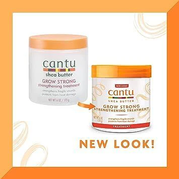 Cantu Shea Butter Grow Strong Strengthening Treatment 6oz - Image 2