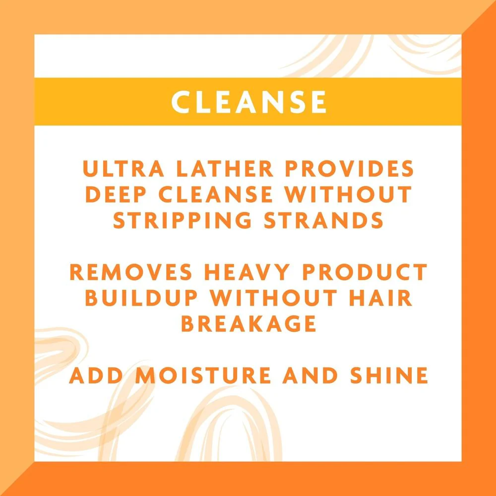 Cantu Shea Butter Moisturizing Cream Shampoo 13.5oz - Image 4
