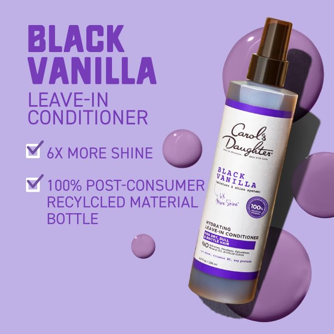 Carol’s Daughter - Black Vanilla Leave-In & Conditioner 8oz - Image 3