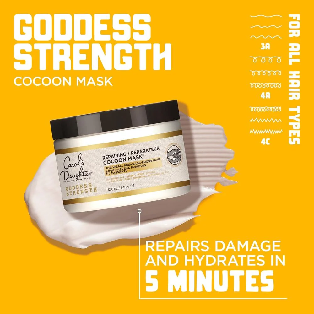 Carol’s Daughter Monoi Repairing Cocoon Hair Mask – 12 oz - Image 6