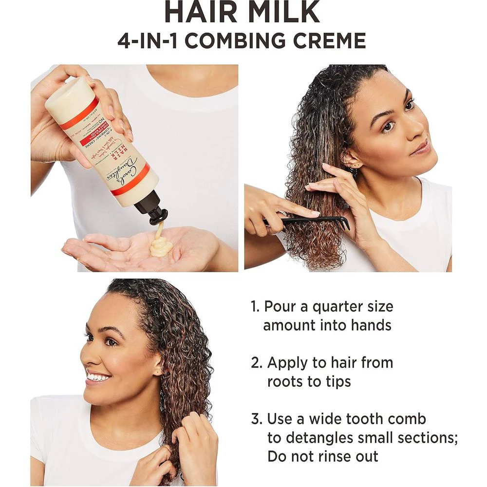 Carol’s Daughter Hair Milk 4-in-1 Combing Creme - 8 fl oz - Image 5
