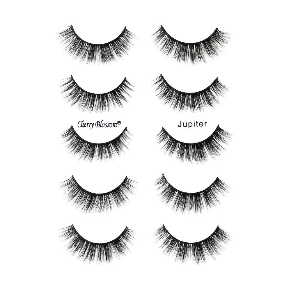 Cherry Blossom Faux Mink 3D Eyelashes – 5+1 Free Pair - Image 3