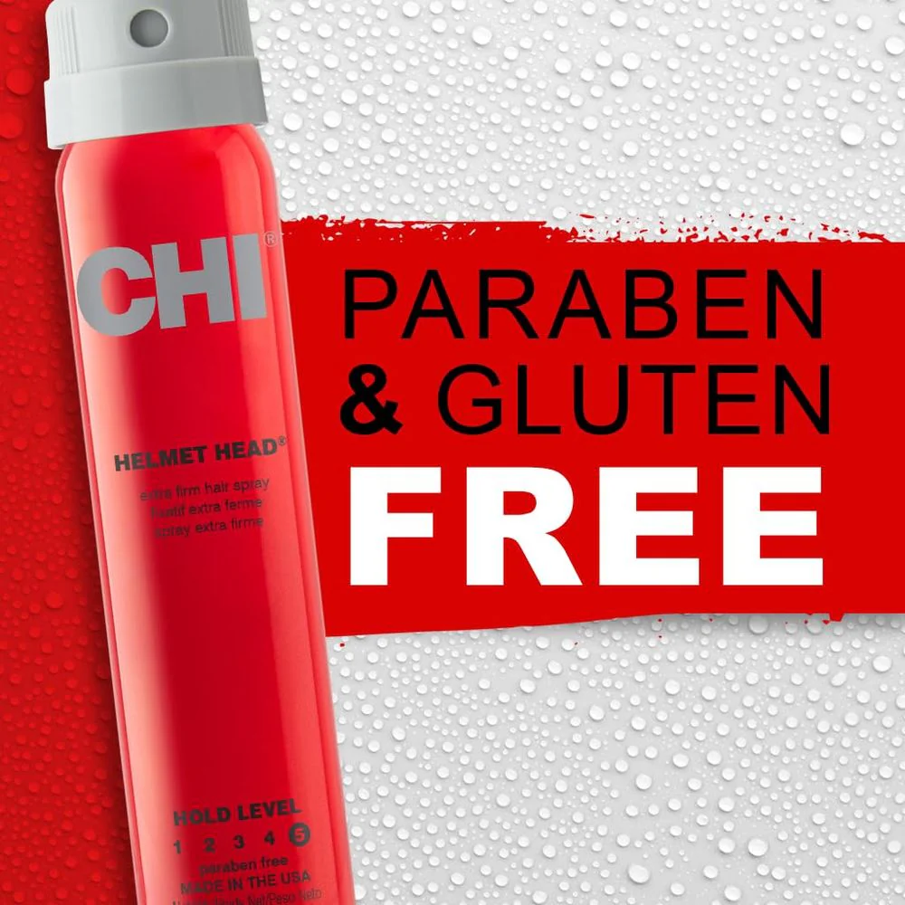 CHI Helmet Head Extra Firm Hairspray - 2.6 oz - Image 3