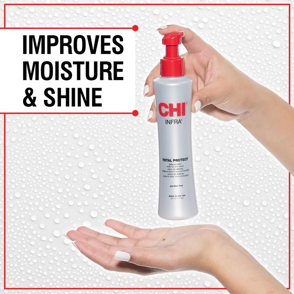 CHI Infra Total Protect Leave-In Conditioner and Thermal Protection Spray - 6 oz - Image 3